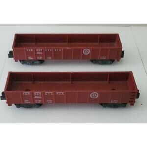 American Flyer Pennsylvania 24110 Gondola x 2
